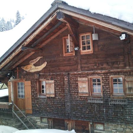 Auberge Restaurant Chez Gaby Champoussin Zewnętrze zdjęcie
