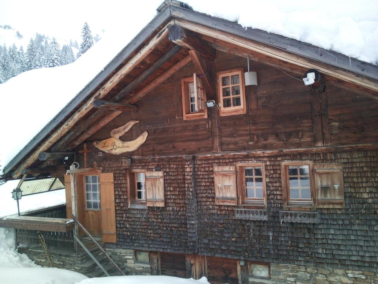 Auberge Restaurant Chez Gaby Champoussin Zewnętrze zdjęcie